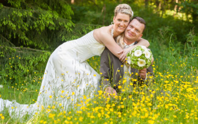 Hochzeit im Grünen