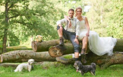 Eine tierische Hochzeit im und um das Gästehaus Wolfsbrunn